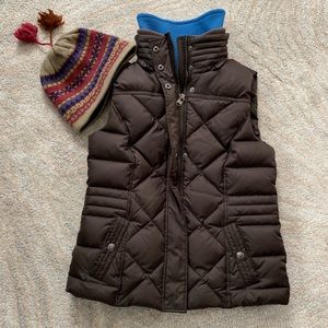 Esprit Quilted Down Vest Size 8